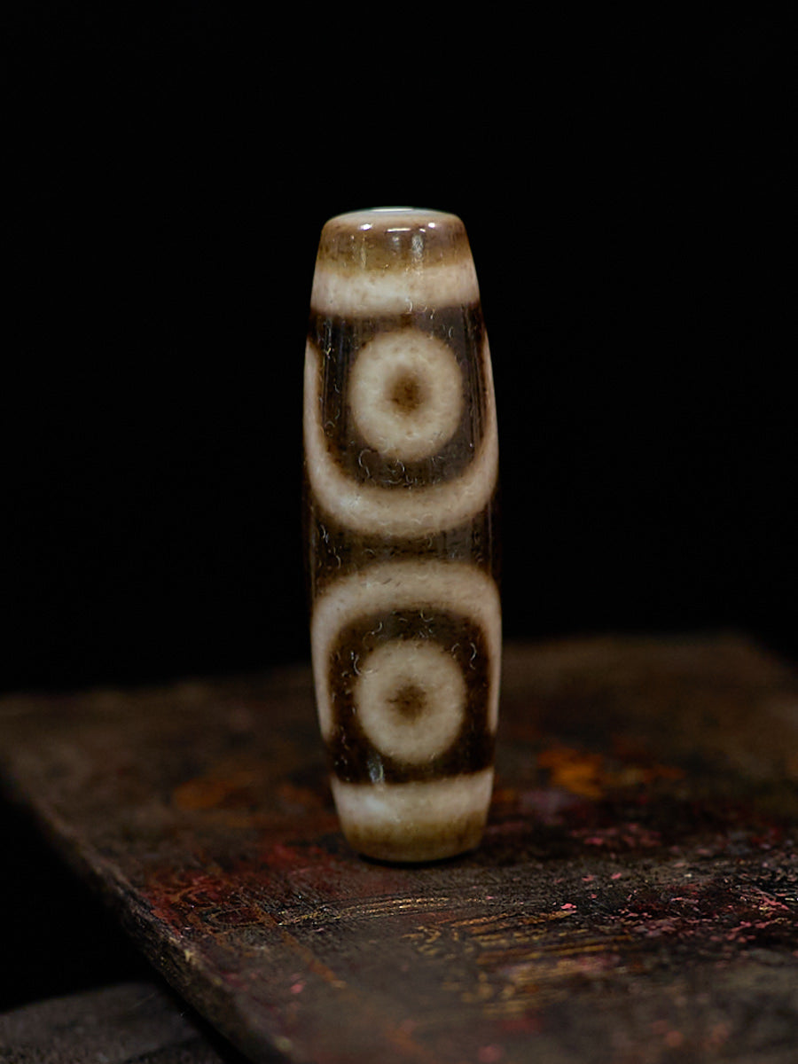 Eternal Sovereign Nine-Eyed Dzi Necklace
