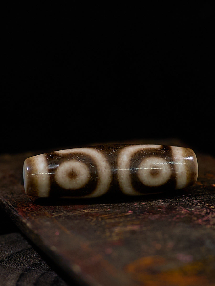 Eternal Sovereign Nine-Eyed Dzi Necklace