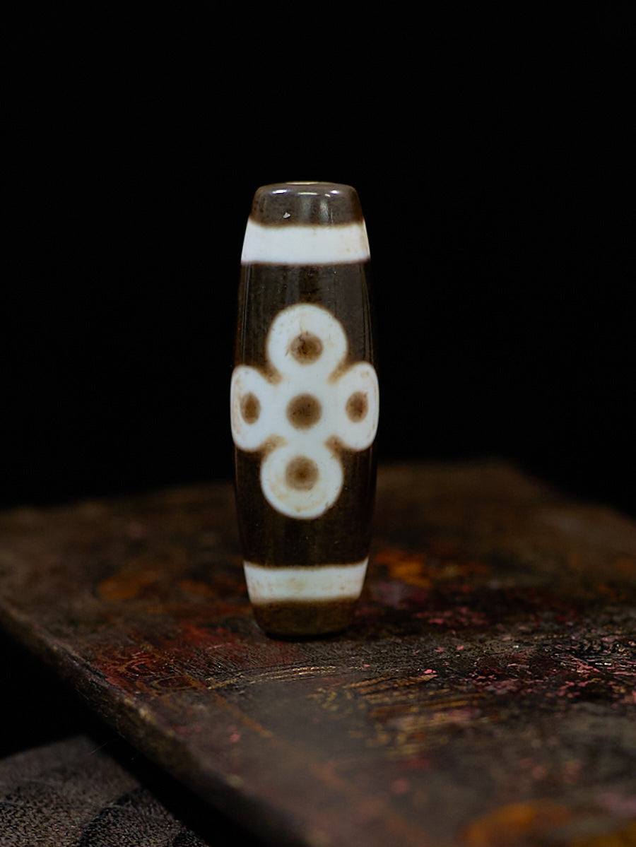 Eternal Sovereign Nine-Eyed Dzi Necklace
