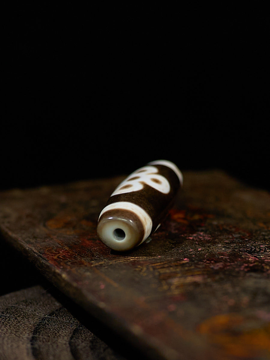 Eternal Sovereign Nine-Eyed Dzi Necklace