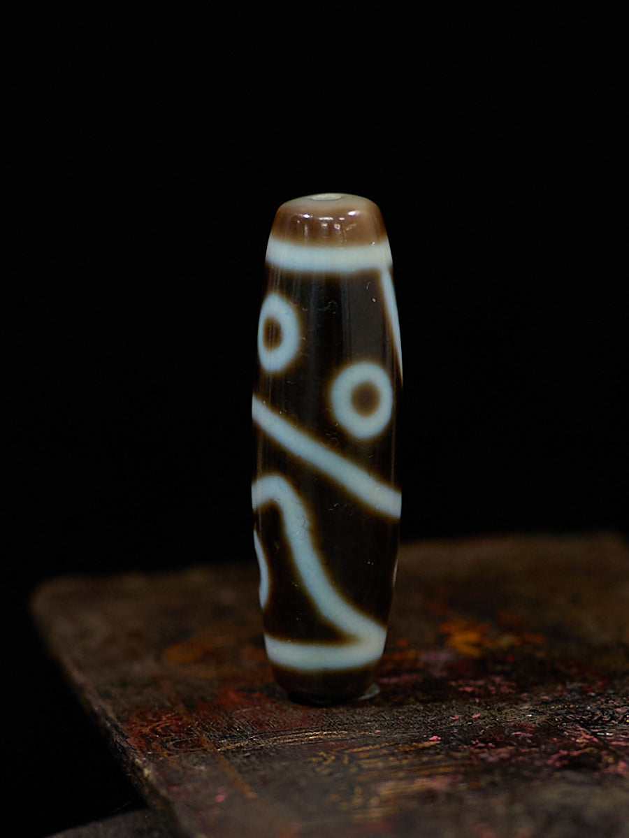 Eternal Sovereign Nine-Eyed Dzi Necklace