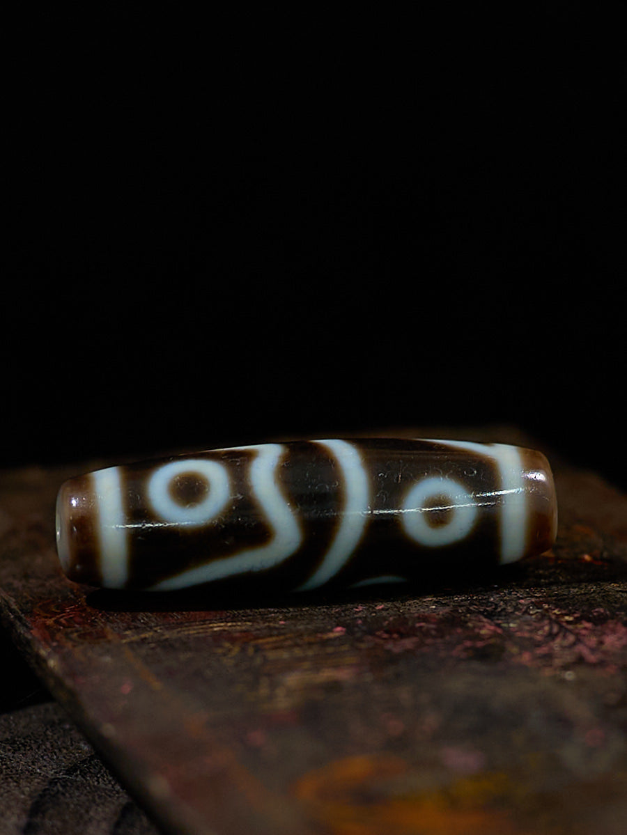 Eternal Sovereign Nine-Eyed Dzi Necklace