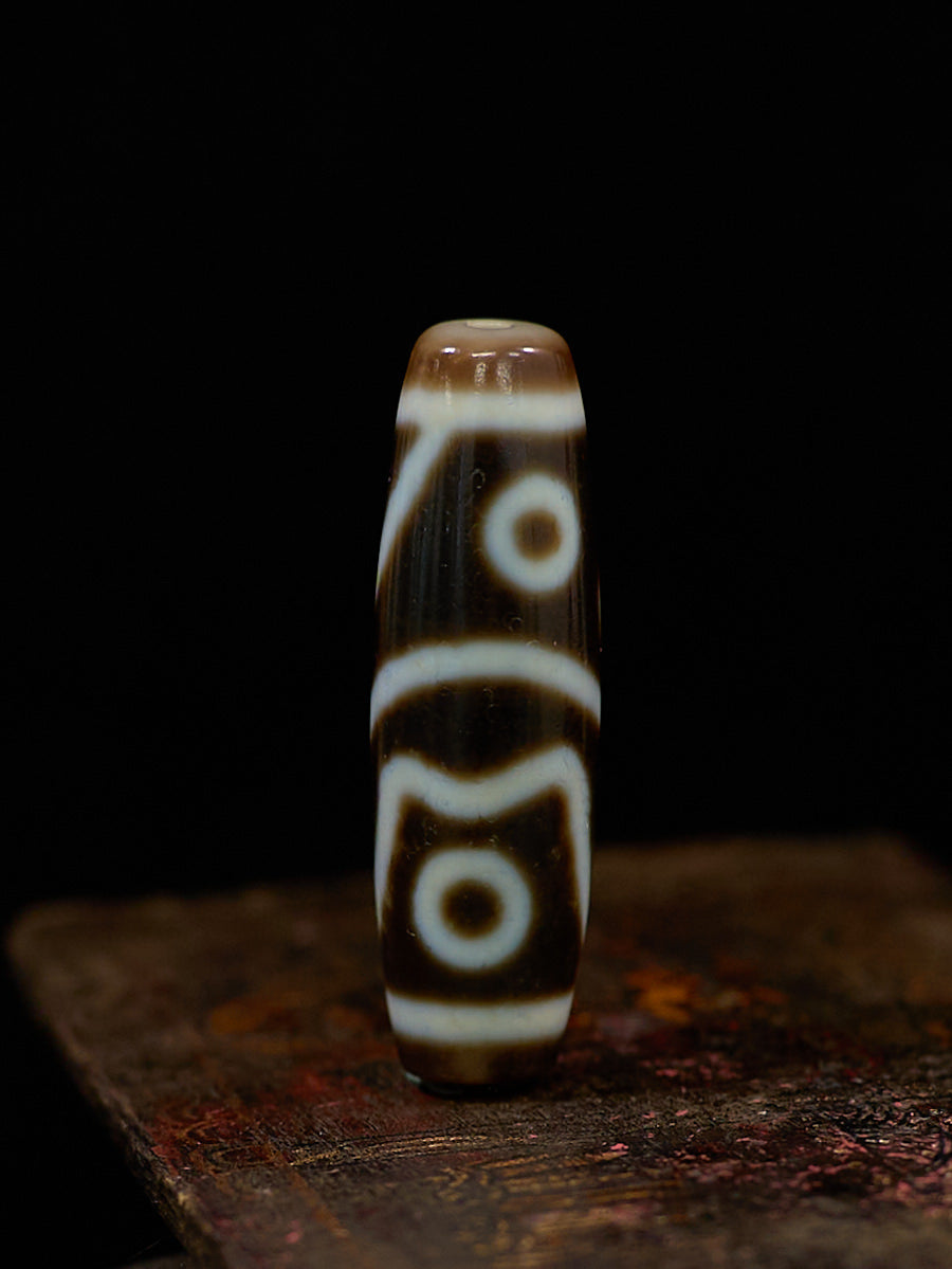 Eternal Sovereign Nine-Eyed Dzi Necklace