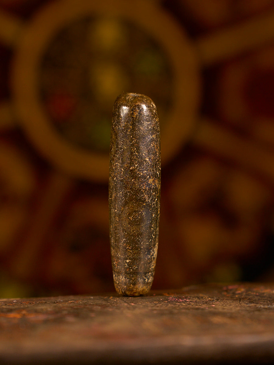 Enlightened Wisdom Bodhi Four-Eyed Agate Dzi Bead