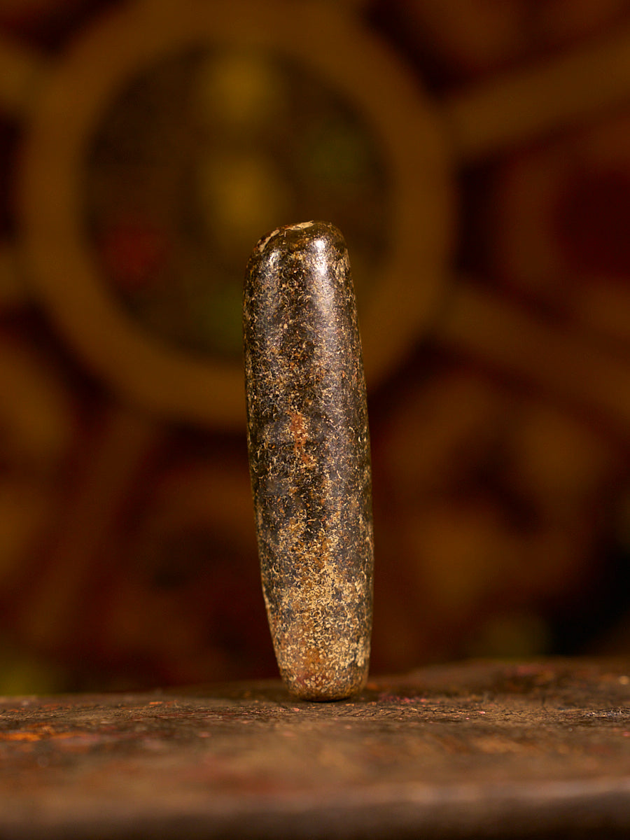 Enlightened Wisdom Bodhi Four-Eyed Agate Dzi Bead
