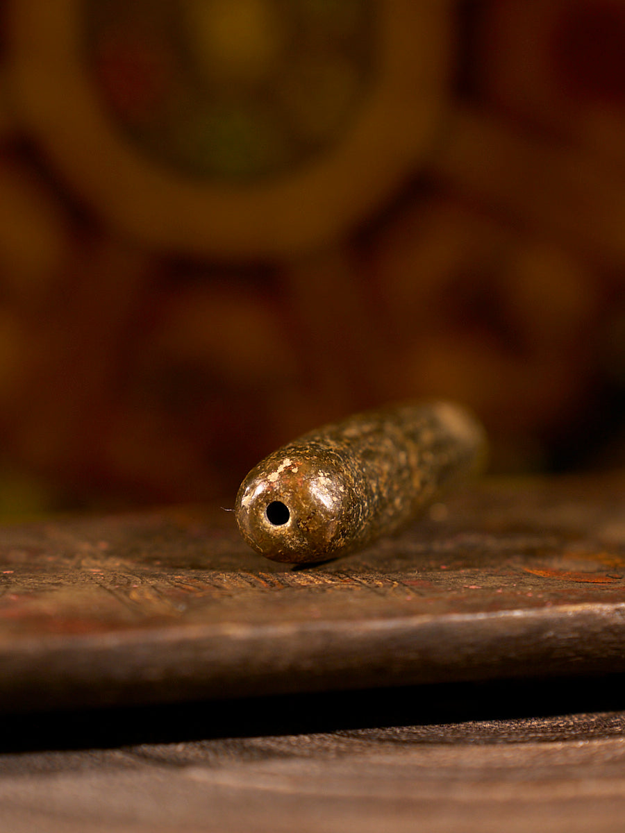 Enlightened Wisdom Bodhi Four-Eyed Agate Dzi Bead