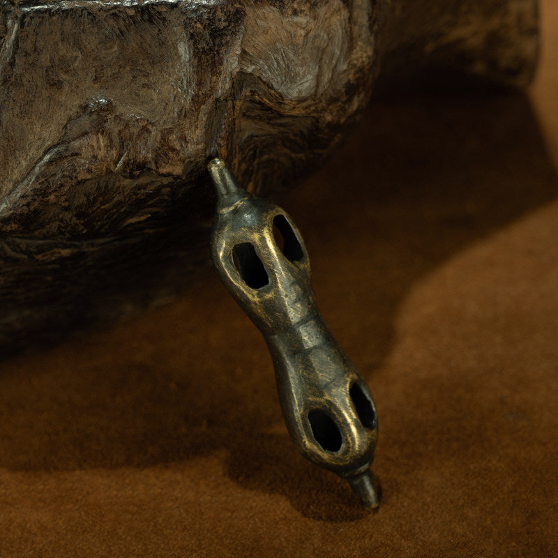 Yuan Dynasty Tibetan Sky Iron Four-Prong Vajra Thogchag – Extremely Rare Personal Ritual Scepter
