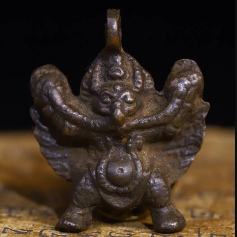 Khyung Ngonpo Talisman Tibetan Thokcha