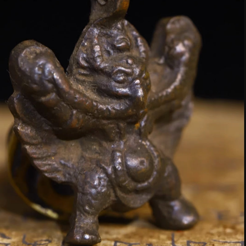 Khyung Ngonpo Talisman Tibetan Thokcha