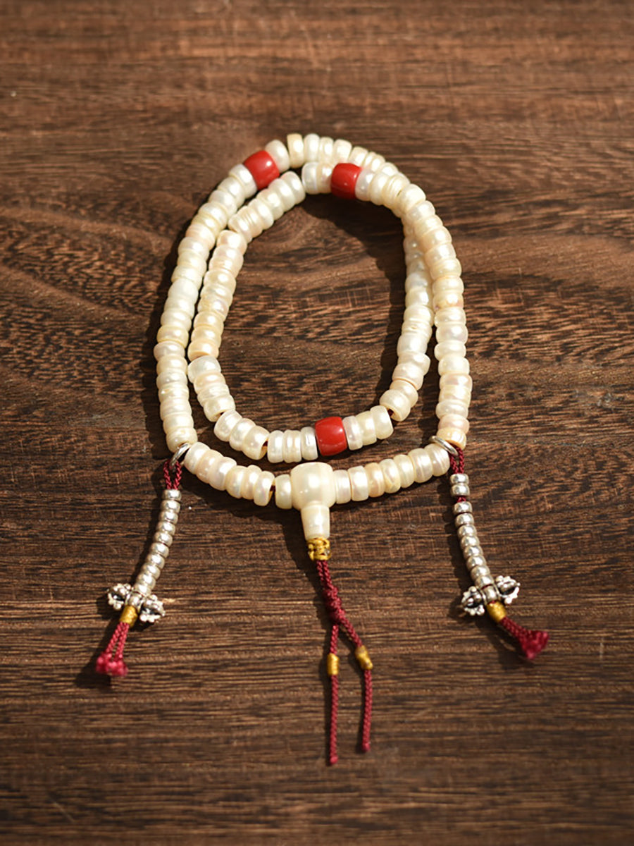 Sacred Bond Freshwater Pearl Mala 108 Beads
