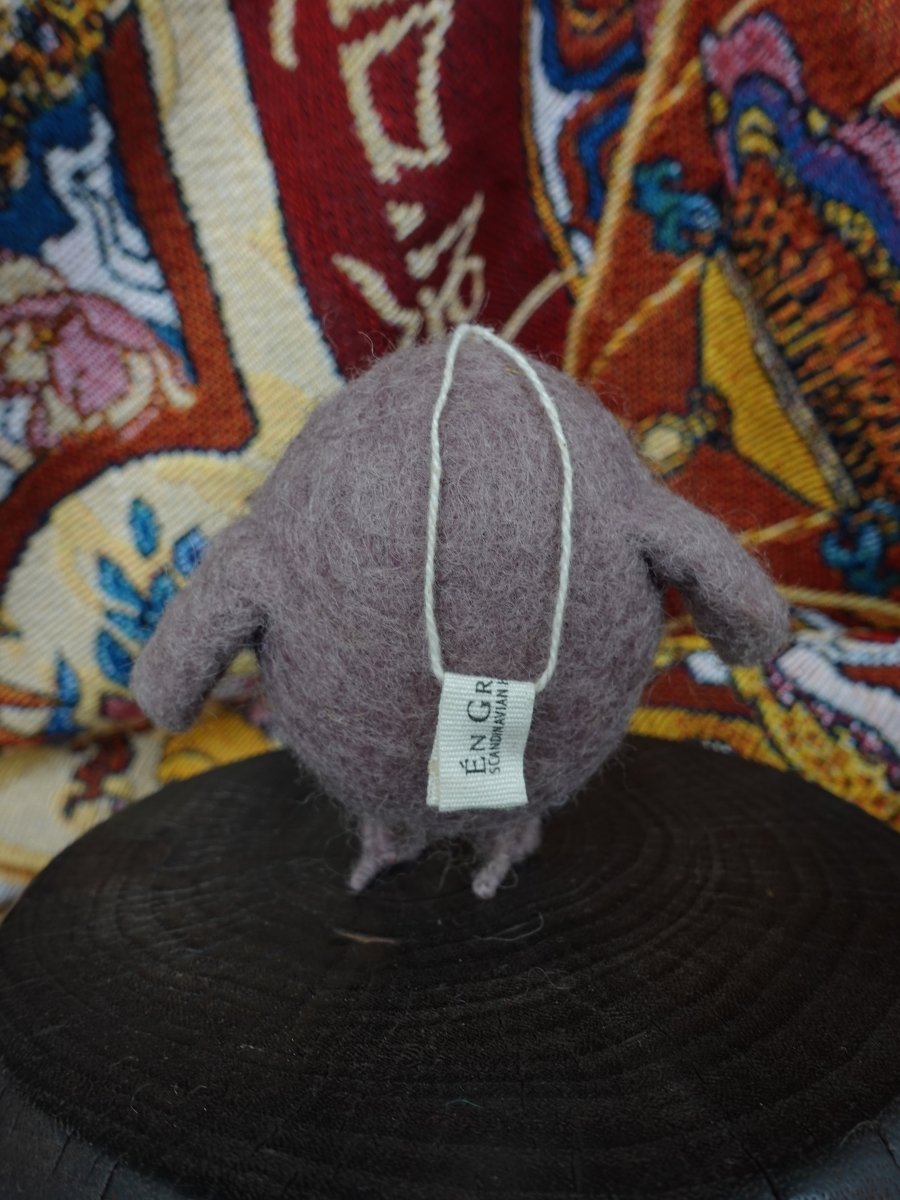 Handcrafted Yak Wool Bird - Cozy & Wholesome Felted Decoration