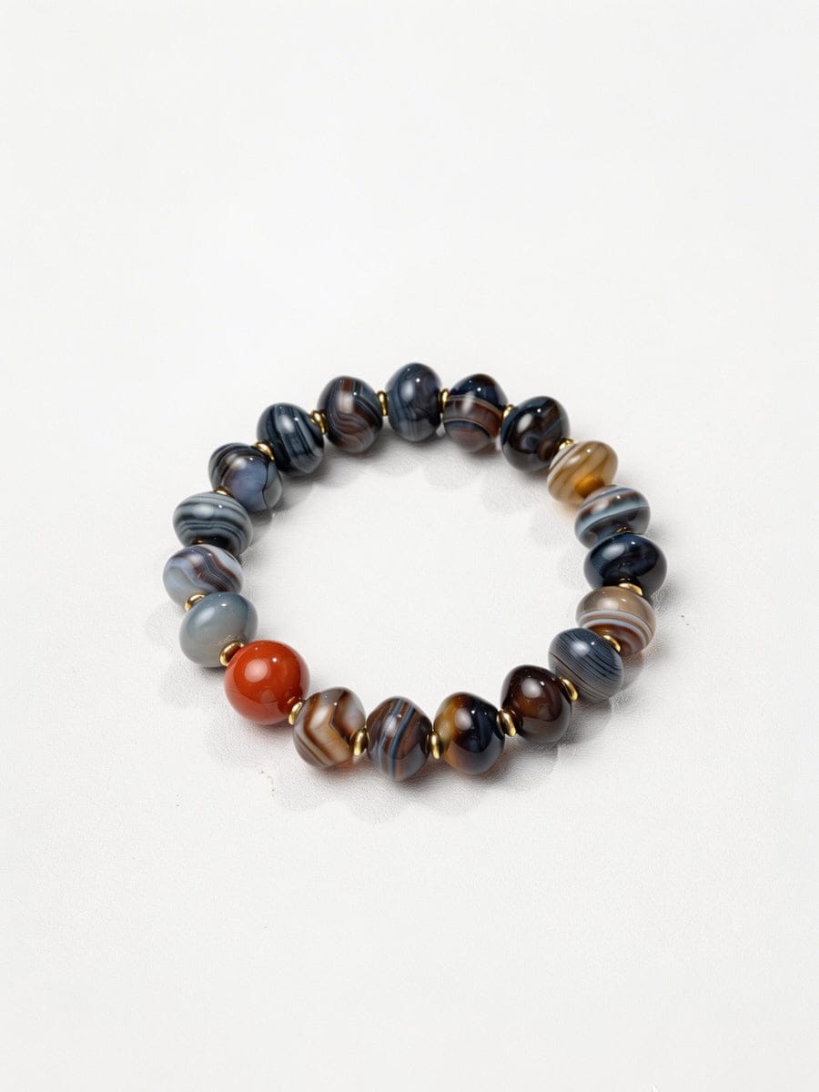 Mystic Harmony Agate Bracelet