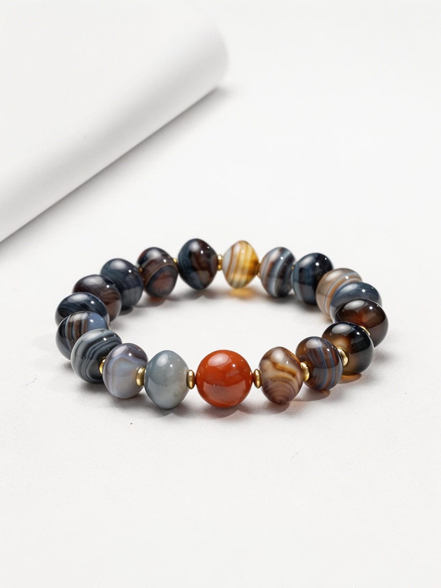 Mystic Harmony Agate Bracelet