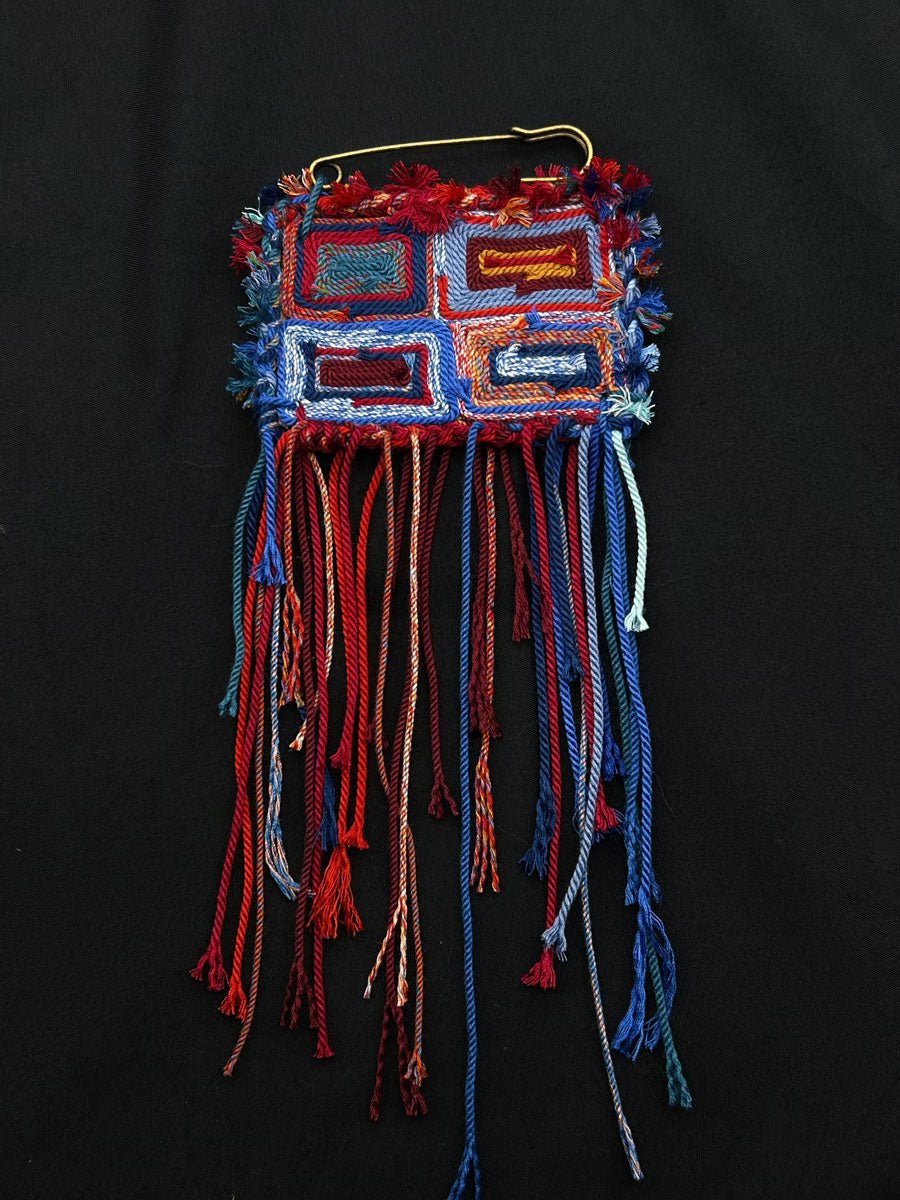 Kailash Handwoven Landscape Brooch and Bag Charm