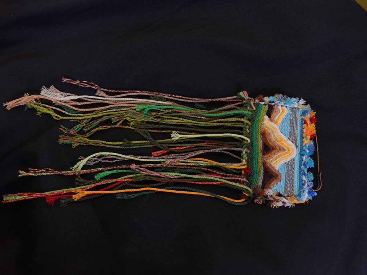 Kailash Handwoven Landscape Brooch and Bag Charm
