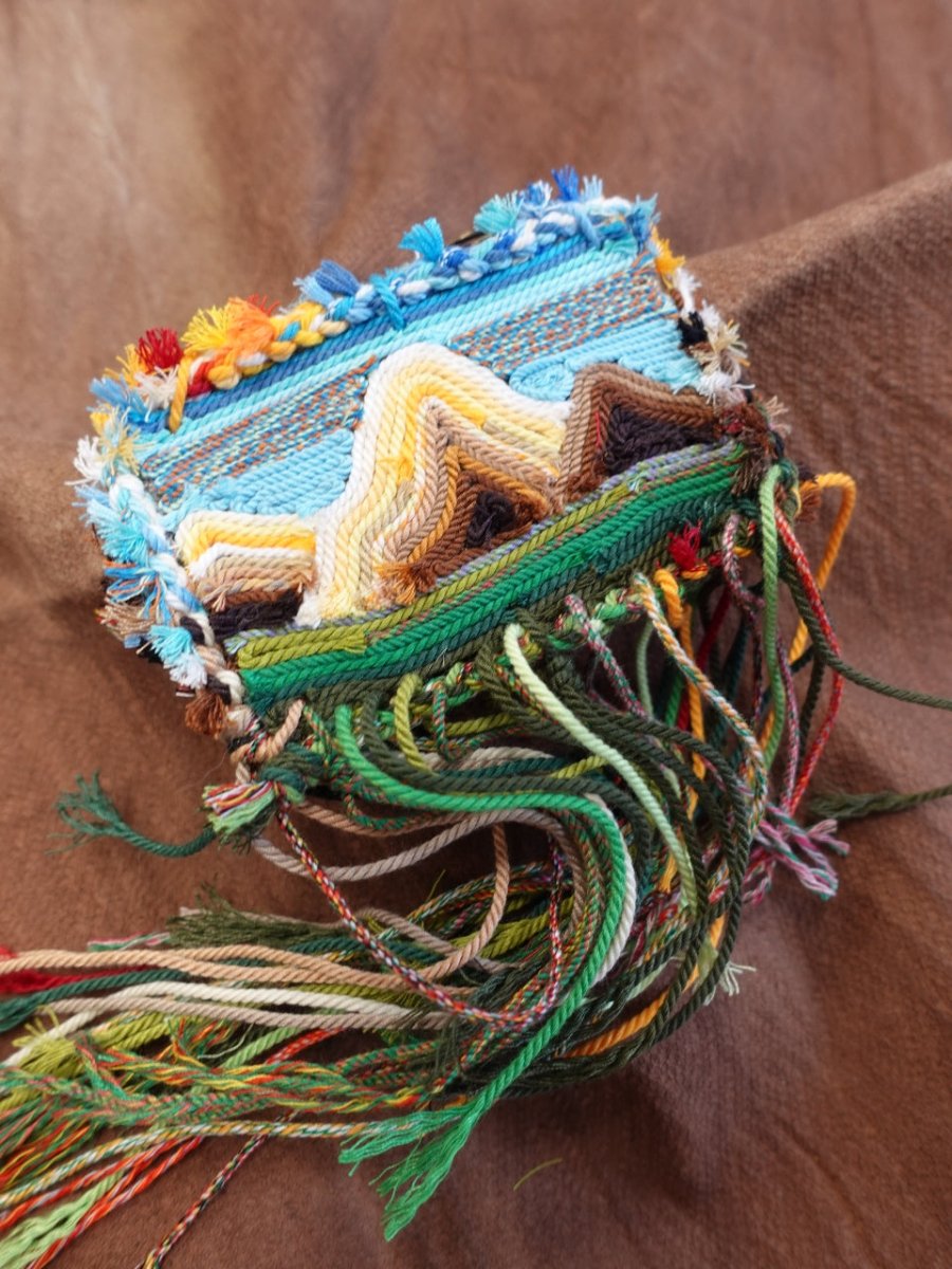 Kailash Handwoven Landscape Brooch and Bag Charm